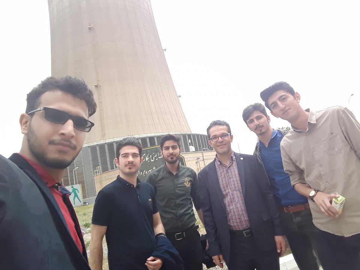 بازدید از نیروگاه شریعتی مشهد